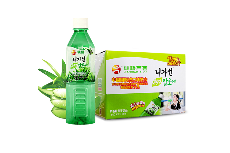 JIANQIAO ALOE VERA DRINK 500ML